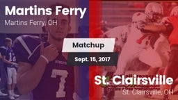 Matchup: Martins Ferry vs. St. Clairsville  2017