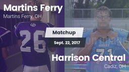 Matchup: Martins Ferry vs. Harrison Central  2017