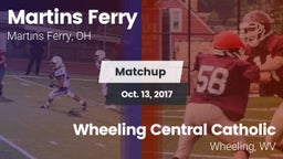 Matchup: Martins Ferry vs. Wheeling Central Catholic  2017