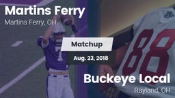 Matchup: Martins Ferry vs. Buckeye Local  2018