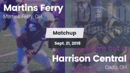 Matchup: Martins Ferry vs. Harrison Central  2018