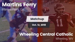 Matchup: Martins Ferry vs. Wheeling Central Catholic  2018