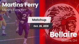 Matchup: Martins Ferry vs. Bellaire  2018