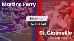 Matchup: Martins Ferry vs. St. Clairsville  2019