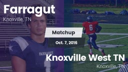 Matchup: Farragut vs. Knoxville West  TN 2016