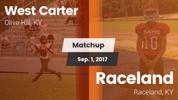 Matchup: West Carter vs. Raceland  2017
