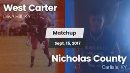 Matchup: West Carter vs. Nicholas County  2017