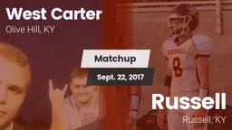 Matchup: West Carter vs. Russell  2017