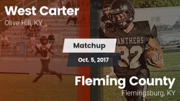 Matchup: West Carter vs. Fleming County  2017