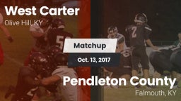 Matchup: West Carter vs. Pendleton County  2017