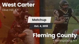 Matchup: West Carter vs. Fleming County  2018