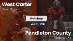 Matchup: West Carter vs. Pendleton County  2018