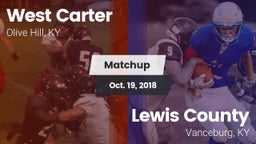 Matchup: West Carter vs. Lewis County  2018