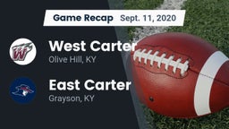 Recap: West Carter  vs. East Carter  2020