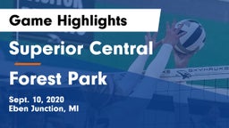 Superior Central  vs Forest Park  Game Highlights - Sept. 10, 2020