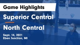 Superior Central  vs North Central Game Highlights - Sept. 14, 2021