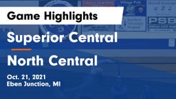 Superior Central  vs North Central Game Highlights - Oct. 21, 2021