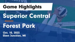 Superior Central  vs Forest Park Game Highlights - Oct. 10, 2023