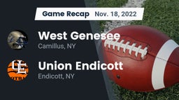 Recap: West Genesee  vs. Union Endicott 2022