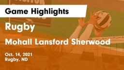 Rugby  vs Mohall Lansford Sherwood Game Highlights - Oct. 14, 2021