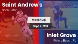 Matchup: St. Andrew's vs. Inlet Grove  2018