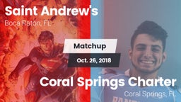 Matchup: St. Andrew's vs. Coral Springs Charter  2018