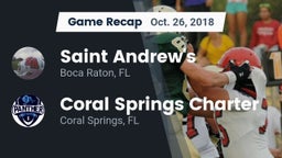 Recap: Saint Andrew's  vs. Coral Springs Charter  2018