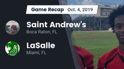 Recap: Saint Andrew's  vs. LaSalle  2019