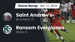 Recap: Saint Andrew's  vs. Ransom Everglades  2019