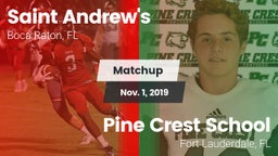 Matchup: St. Andrew's vs. Pine Crest School 2019
