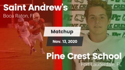 Matchup: St. Andrew's vs. Pine Crest School 2020