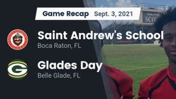 Recap: Saint Andrew's School vs. Glades Day  2021