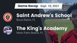 Recap: Saint Andrew's School vs. The King's Academy 2021