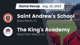 Recap: Saint Andrew's School vs. The King's Academy 2023