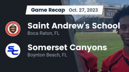 Recap: Saint Andrew's School vs. Somerset Canyons 2023
