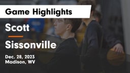 Scott  vs Sissonville  Game Highlights - Dec. 28, 2023