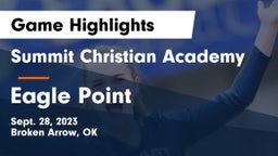 Summit Christian Academy  vs Eagle Point Game Highlights - Sept. 28, 2023