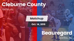 Matchup: Cleburne County vs. Beauregard  2016