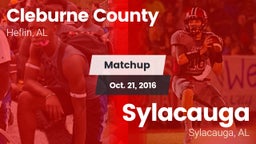 Matchup: Cleburne County vs. Sylacauga  2016