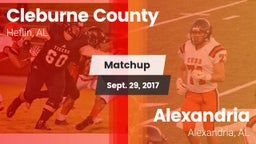 Matchup: Cleburne County vs. Alexandria  2017