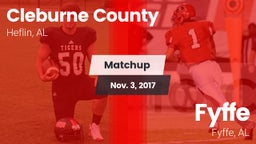 Matchup: Cleburne County vs. Fyffe  2017
