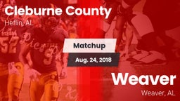 Matchup: Cleburne County vs. Weaver  2018