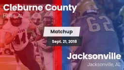Matchup: Cleburne County vs. Jacksonville  2018
