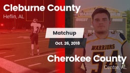 Matchup: Cleburne County vs. Cherokee County  2018