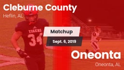 Matchup: Cleburne County vs. Oneonta  2019