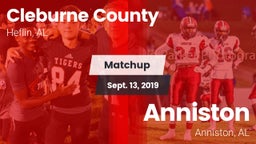Matchup: Cleburne County vs. Anniston  2019