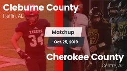 Matchup: Cleburne County vs. Cherokee County  2019
