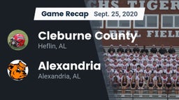 Recap: Cleburne County  vs. Alexandria  2020