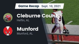 Recap: Cleburne County  vs. Munford  2021