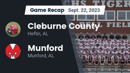 Recap: Cleburne County  vs. Munford  2023